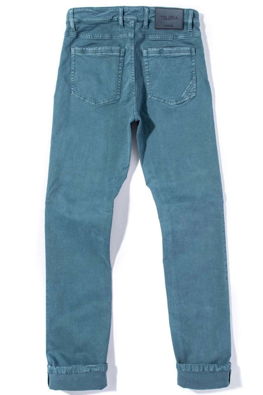 Pants & Denim * | Teleria Zed Ryland Rugged Soft Touch Cotton Jeans In Niagra Niagara