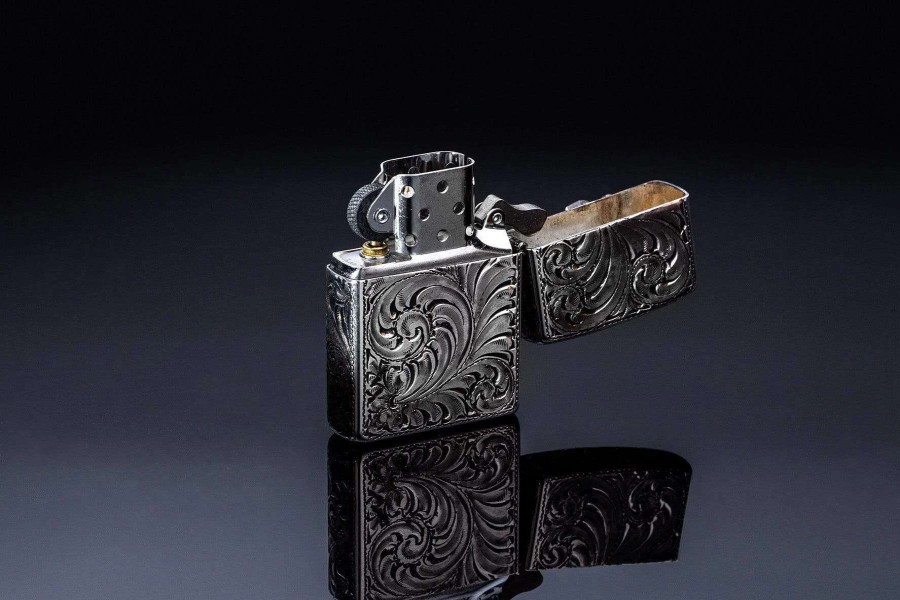 Accessories * | Comstock Heritage Redeo Gal Zippo Silver