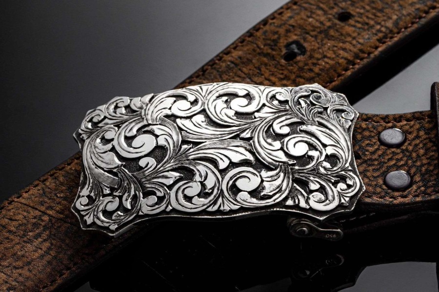 Accessories * | Comstock Heritage Ao Heraldic Swirl Silver