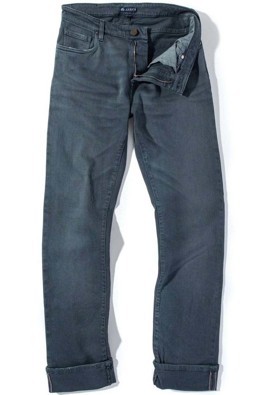 Pants & Denim * | Axels Premium Denim Tucson Selvedge Denim In Acciaio