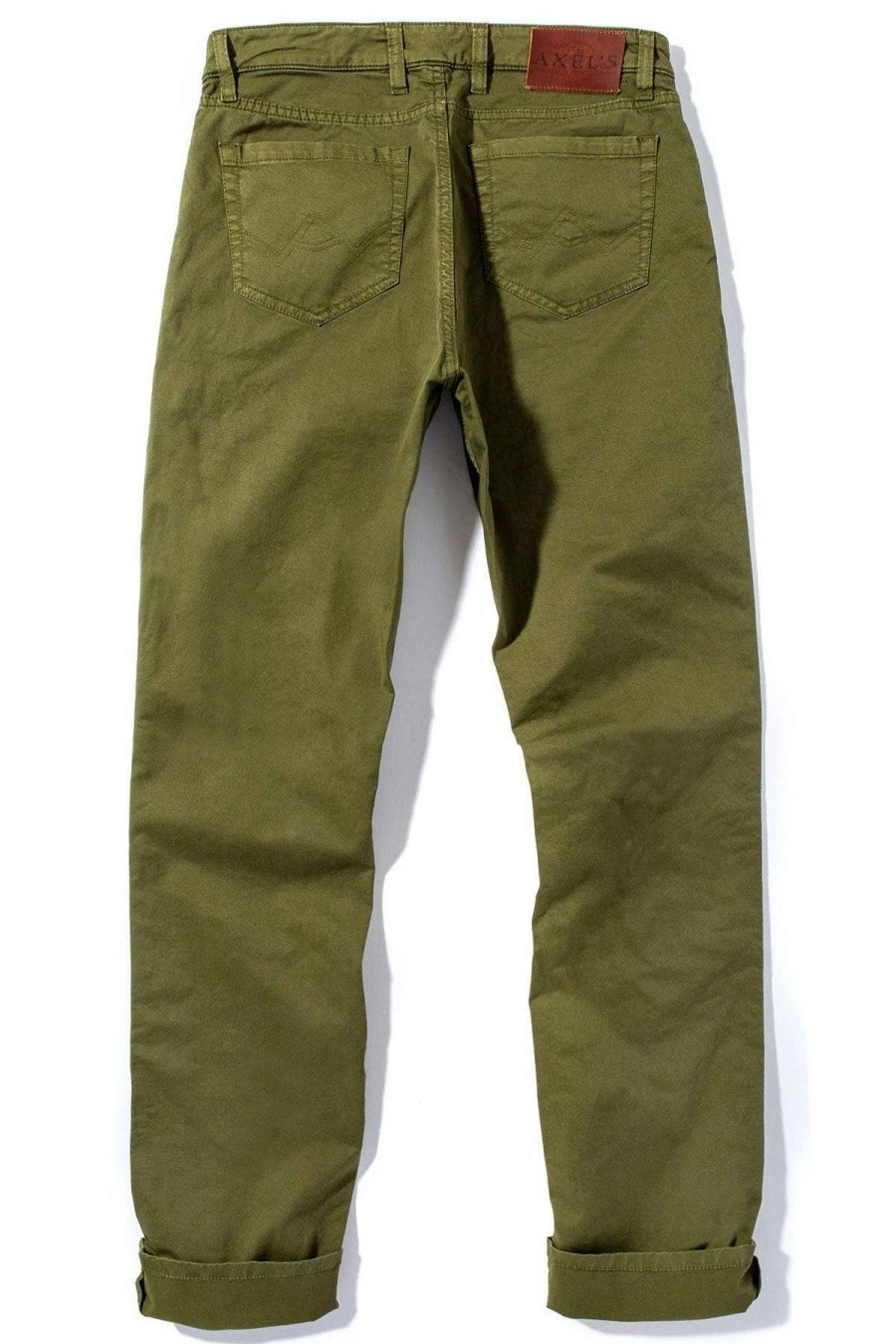 Pants & Denim * | Axels Premium Denim Flagstaff Performance Denim In Avocado