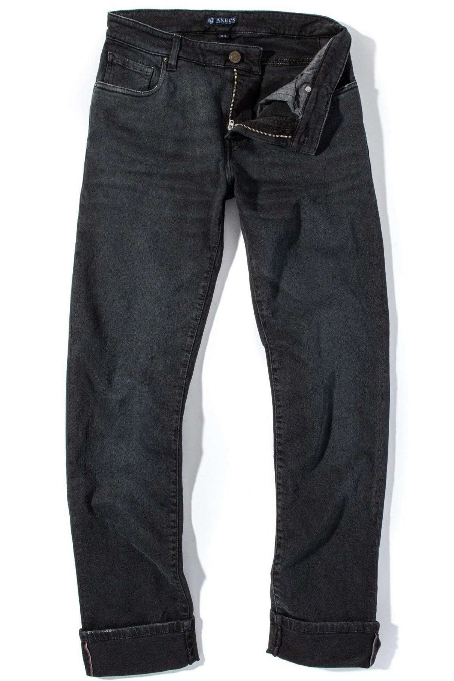 Pants & Denim * | Axels Premium Denim Tucson Selvedge Denim In Nero