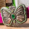 Accessories * | Lee Downey Green Mother Of Pearl Butterfly Default