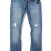 Pants & Denim * | Axels Premium Denim Axel'S Scottsdale Distressed Jean