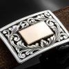 Accessories * | Comstock Heritage Jp Dress Buckle Silver/Gold