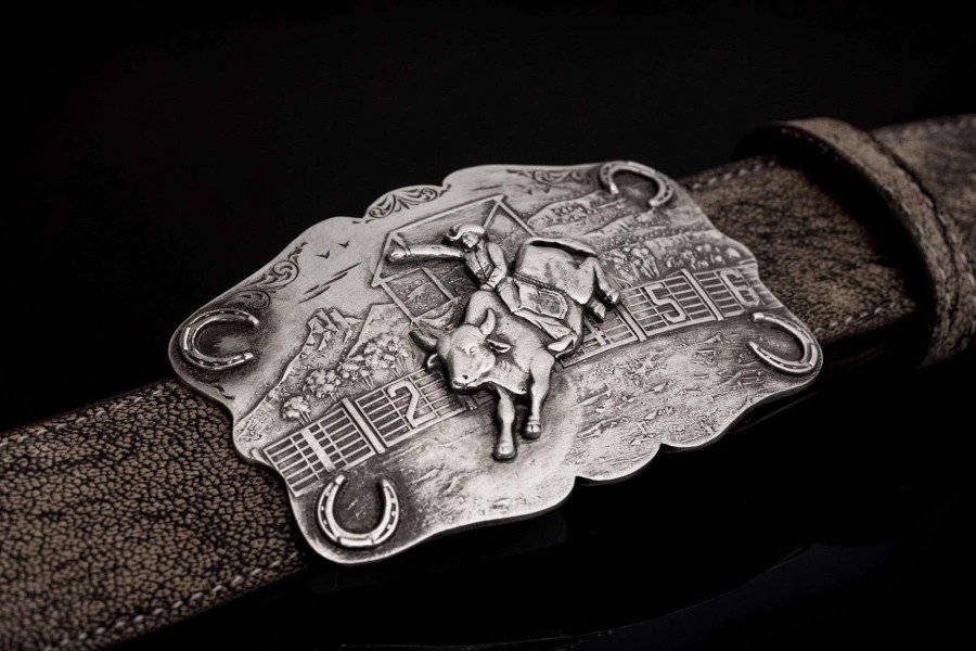 Accessories * | Comstock Heritage Sterling Silver Morgan Bull Rider