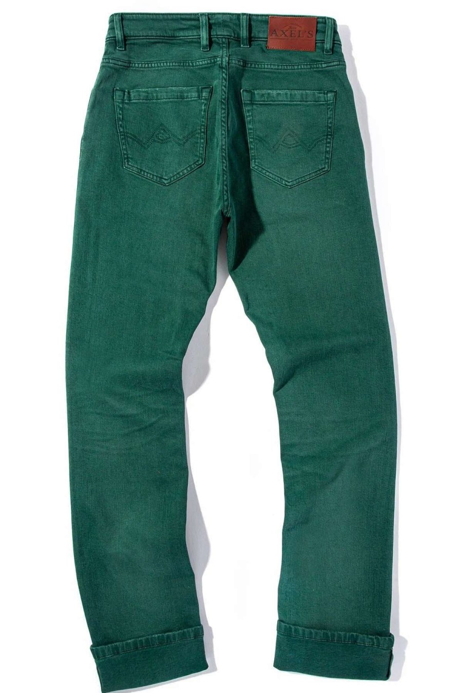 Pants & Denim * | Axels Premium Denim Tucson Selvedge Denim In Green