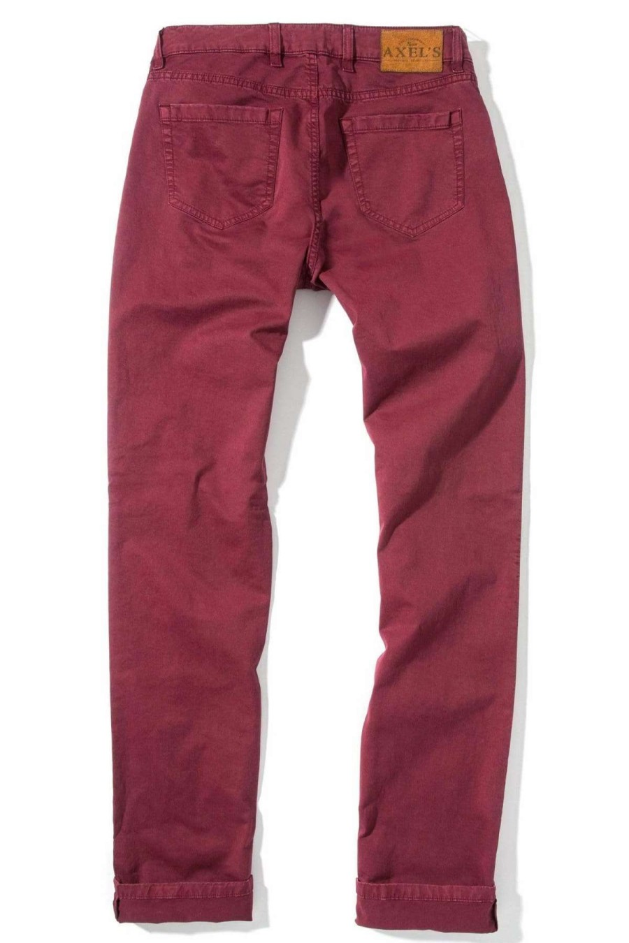 Pants & Denim * | Axels Premium Denim Flagstaff Performance Denim In Bordeaux