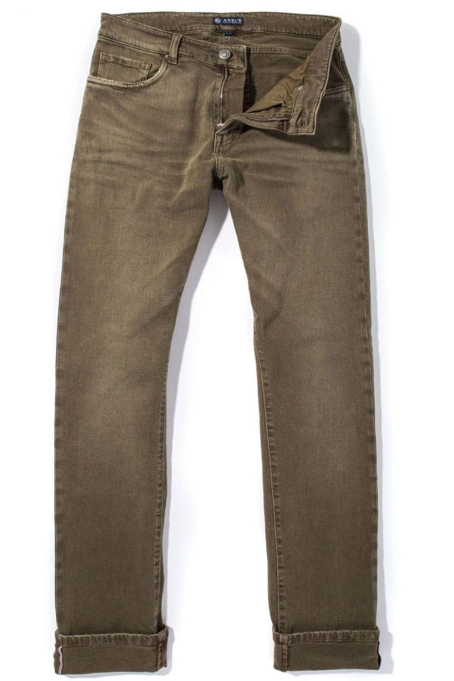 Pants & Denim * | Axels Premium Denim Tucson Selvedge Denim In Army