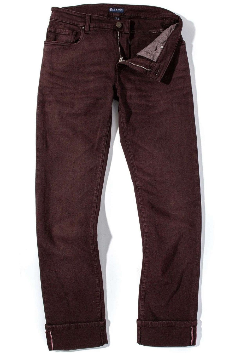 Pants & Denim * | Axels Premium Denim Tucson Selvedge Denim In Mosto