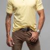 Polo Shirts * | Georg Roth Cruz Cotton Polo In Yellow