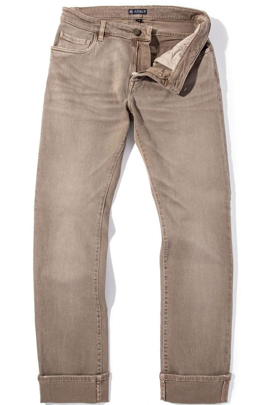 Pants & Denim * | Axels Premium Denim Tucson Selvedge Denim In Tortora