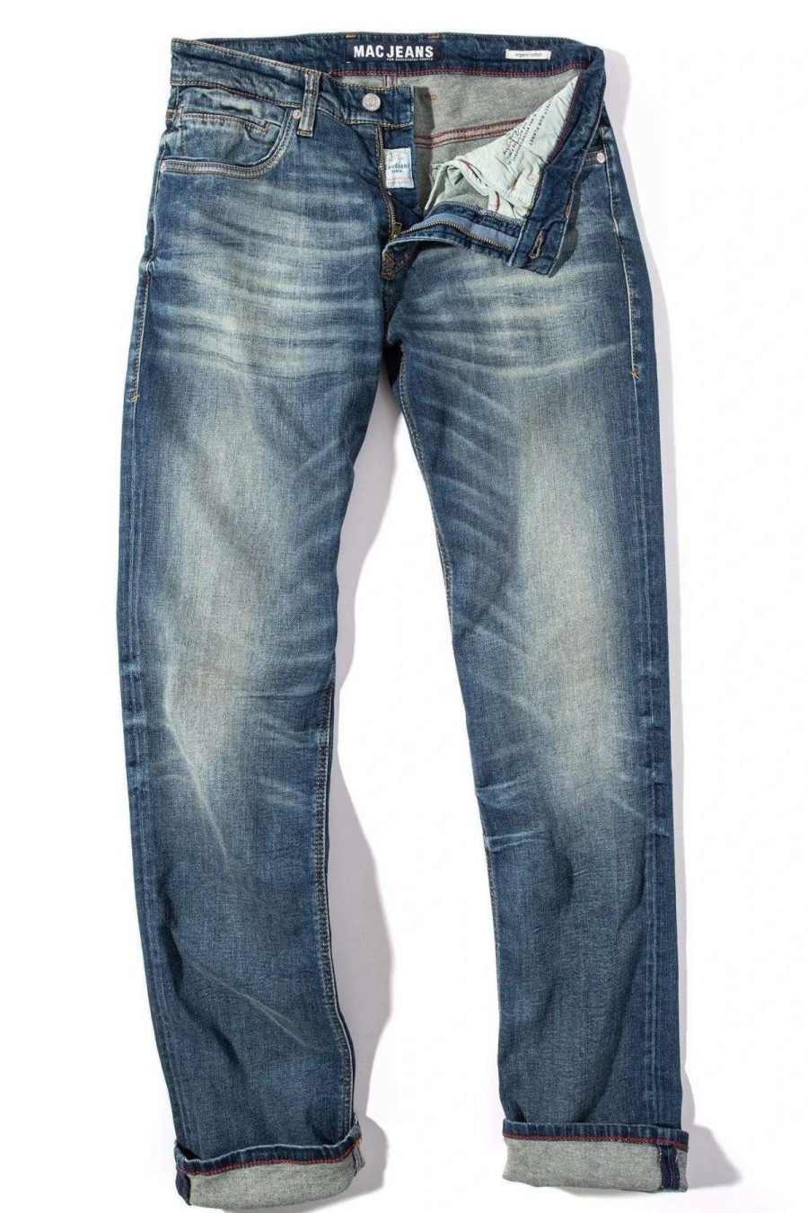 Pants & Denim * | Mac Jeans Mac Arne Pipe Jeans In Original Blue Extreme Wash