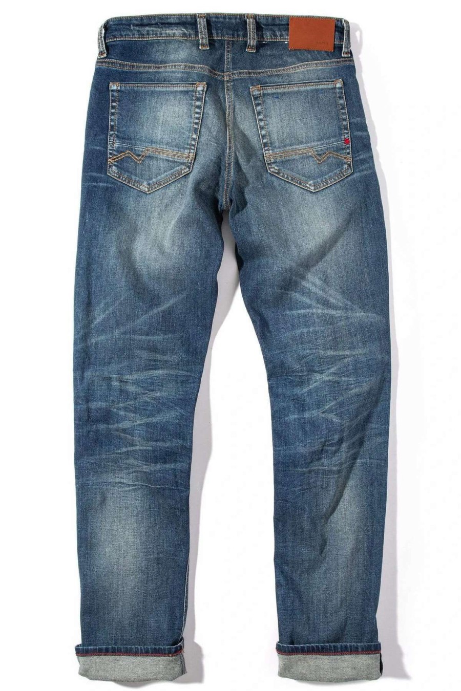 Pants & Denim * | Mac Jeans Mac Arne Pipe Jeans In Original Blue Extreme Wash