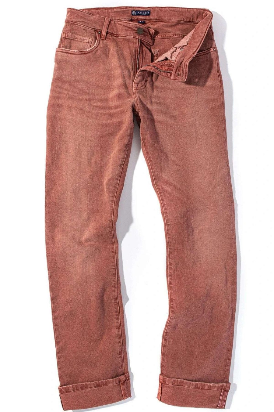 Pants & Denim * | Axels Premium Denim Tucson Selvedge Denim In Terracotta