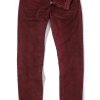 Pants & Denim * | Axels Premium Denim Silverton Colored Denim In Bordeaux