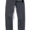 Pants & Denim * | Teleria Zed Ryland Rugged Soft Touch Cotton Jeans In Anthracite