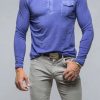 Polo Shirts * | Dune Cafe Paco Ls Polo Shirt In Lavender