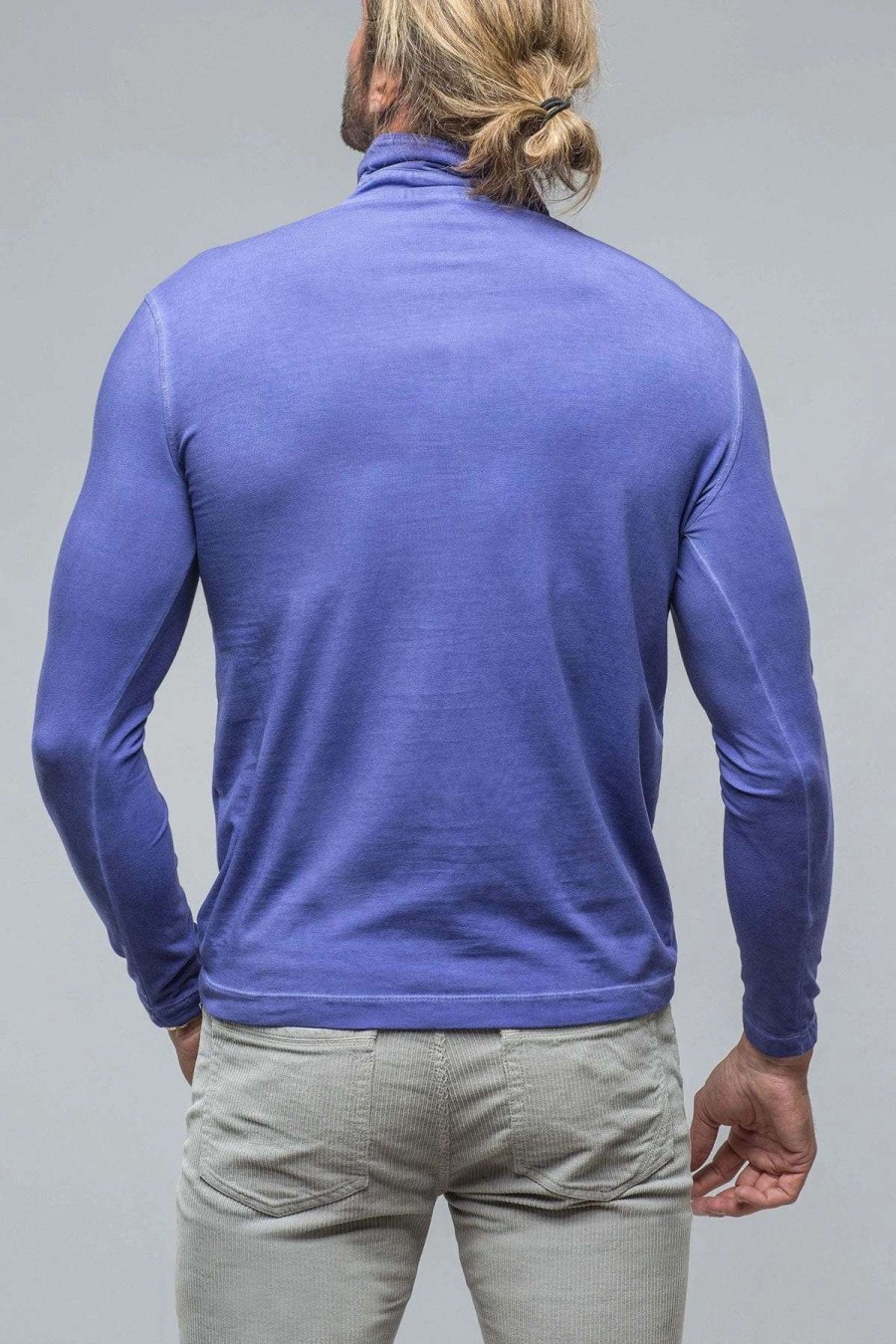 Polo Shirts * | Dune Cafe Paco Ls Polo Shirt In Lavender