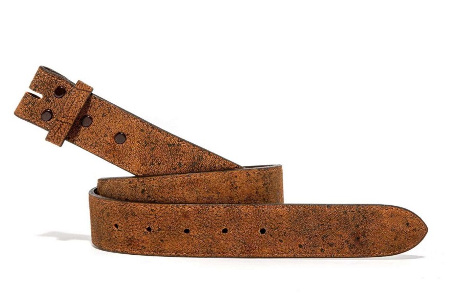 Accessories * | Chacon Cognac Wildebeest Strap