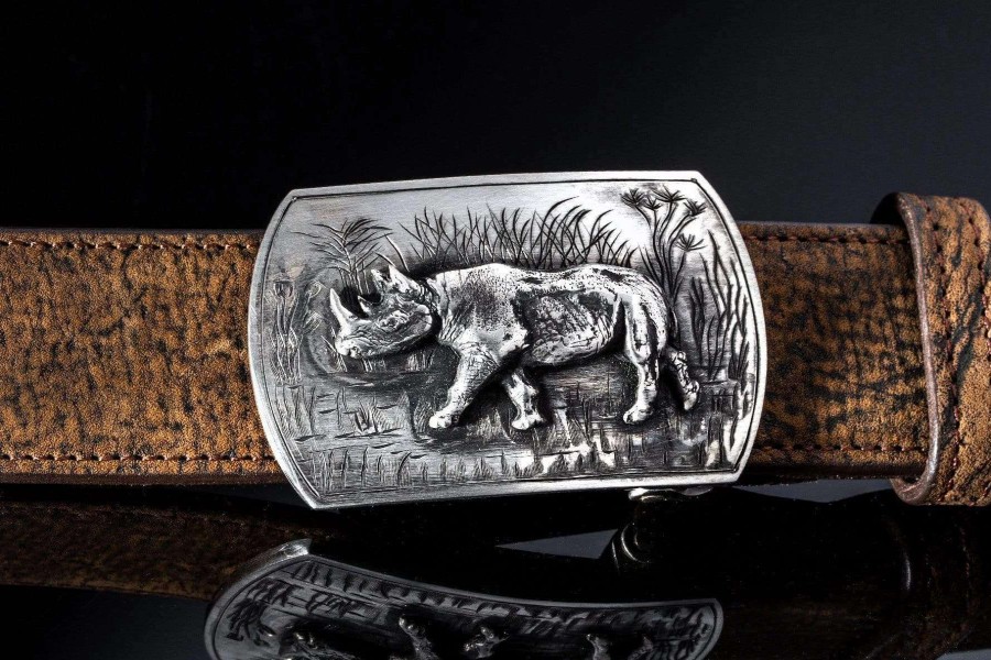 Accessories * | Comstock Heritage Branson Rhino Silver