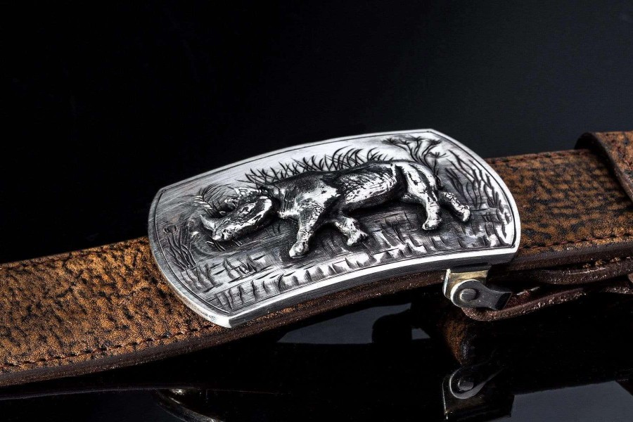 Accessories * | Comstock Heritage Branson Rhino Silver