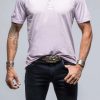 Polo Shirts * | Georg Roth Cruz Cotton Polo In Lilac