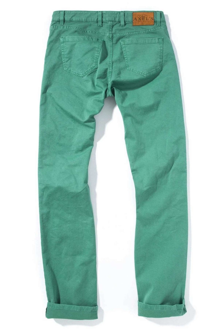 Pants & Denim * | Axels Premium Denim Flagstaff Performance Denim In Verde Giada