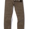 Pants & Denim * | Teleria Zed Ryland Rugged Soft Touch Cotton Jeans In Army