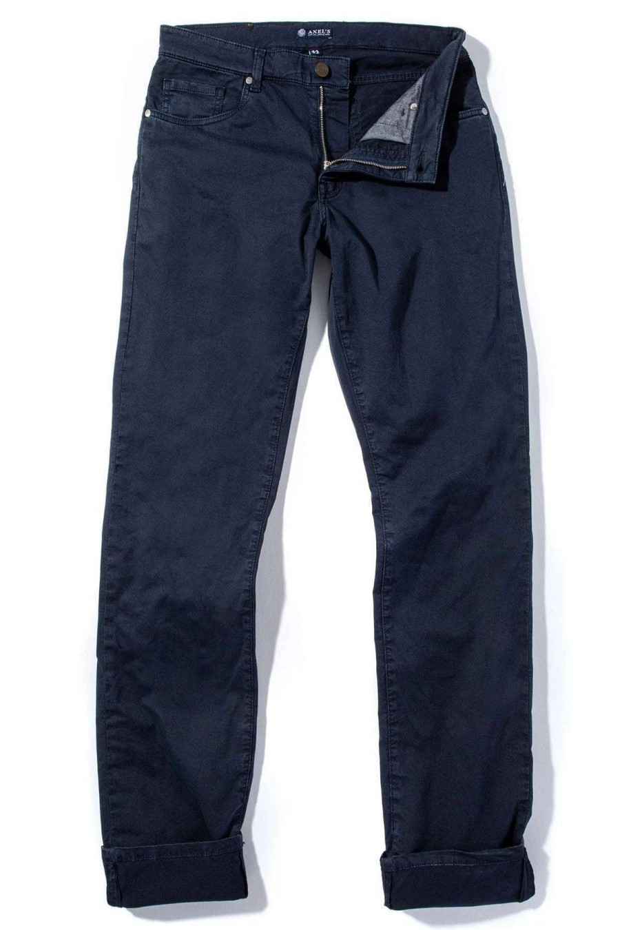 Pants & Denim * | Axels Premium Denim Flagstaff Performance Denim In Navy