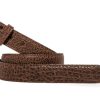 Accessories * | Chacon Chocolate Bison Matte Strap