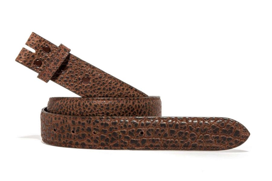 Accessories * | Chacon Chocolate Bison Matte Strap