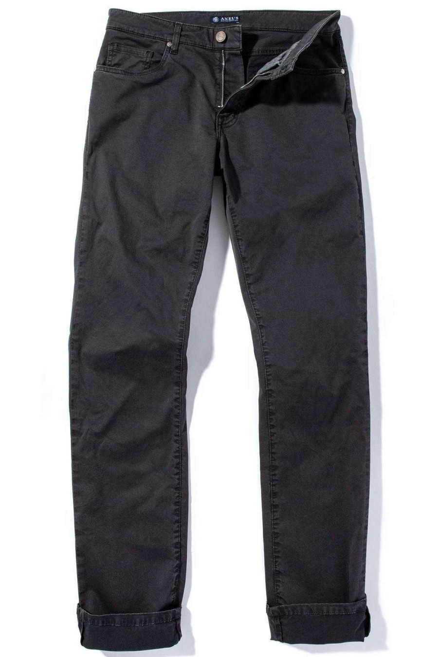 Pants & Denim * | Axels Premium Denim Flagstaff Performance Denim In Anthracite