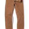 Pants & Denim * | Teleria Zed Ryland Rugged Soft Touch Cotton Jeans In Cammello