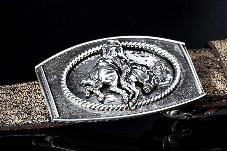 Accessories * | Comstock Heritage Preston Ranch Rodeo Silver