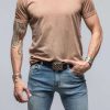 Cotton Tees * | Georg Roth Siena Cotton V Neck In Coffee