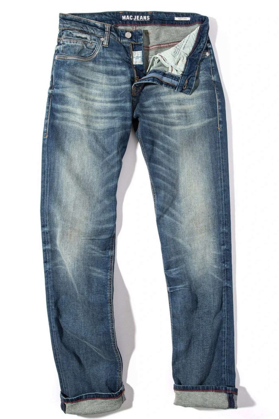 Pants & Denim * | Mac Jeans Mac Arne Pipe Jeans In Original Blue Extreme Wash