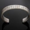 Accessories * | Comstock Heritage 5/8 Sterling New-Deco Cuff Bracelet Silver