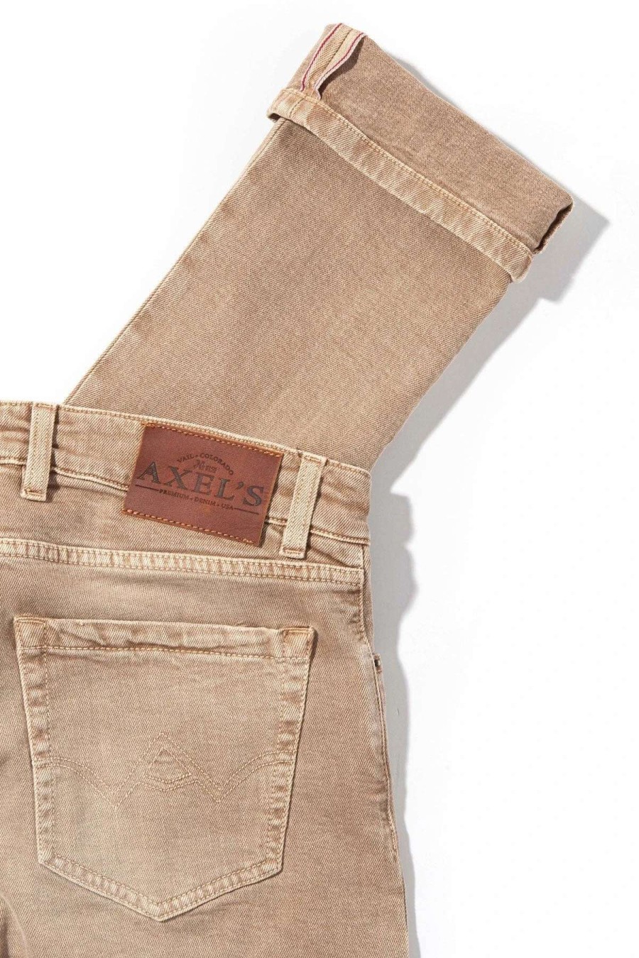 Pants & Denim * | Axels Premium Denim Tucson Selvedge Denim In Desert Sand