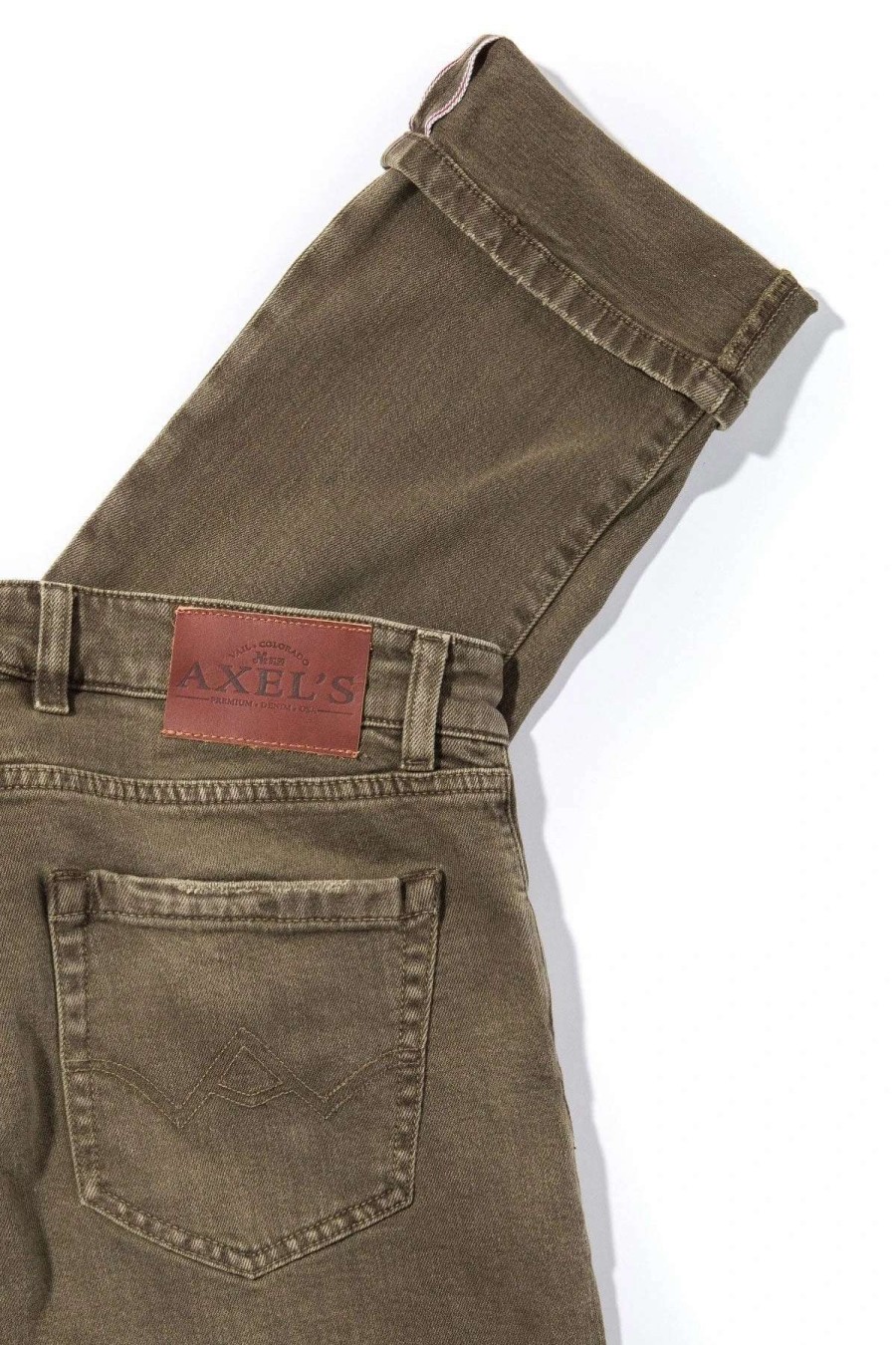 Pants & Denim * | Axels Premium Denim Tucson Selvedge Denim In Army