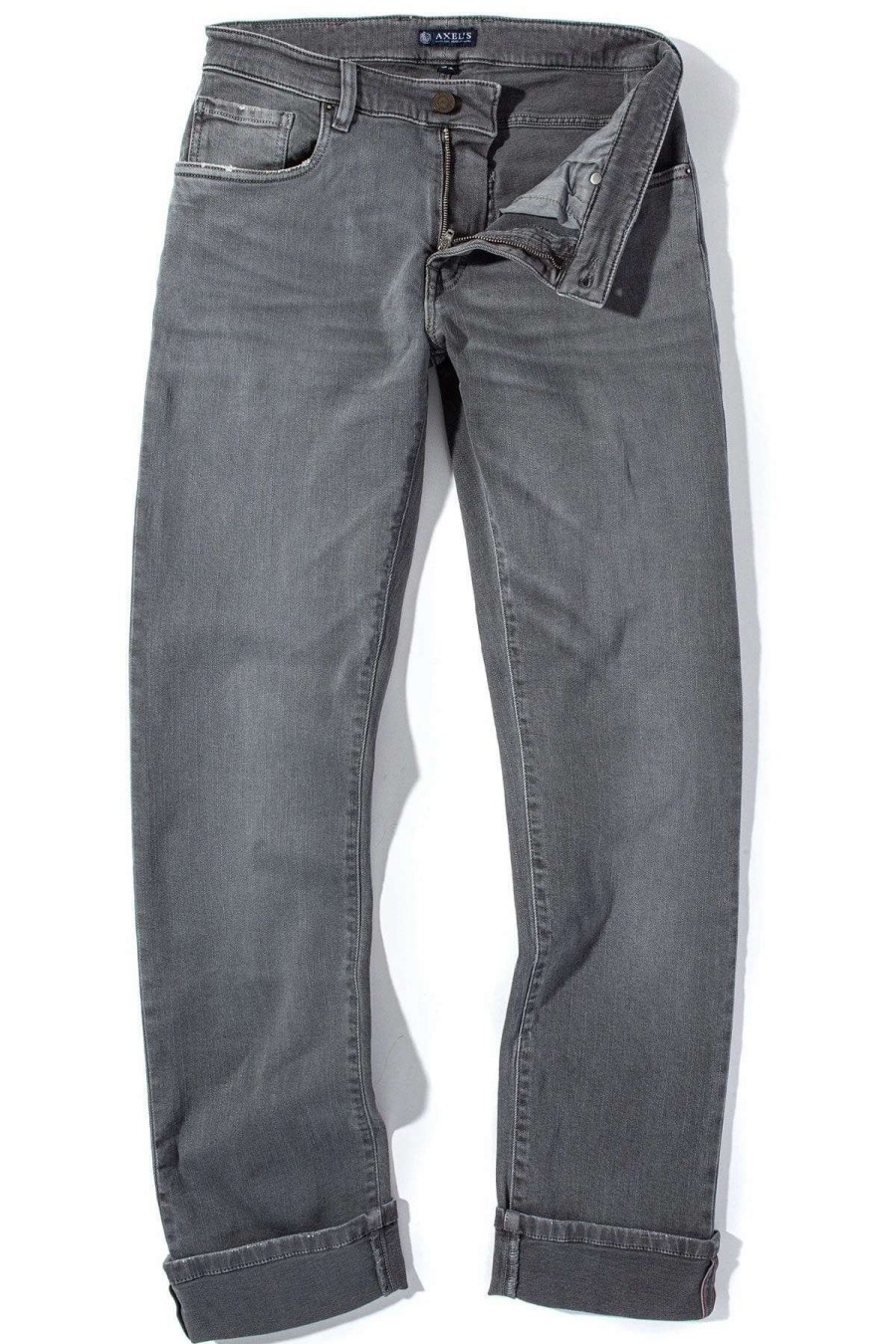 Pants & Denim * | Axels Premium Denim Tucson Selvedge Denim In Grigio