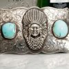 Accessories * | Comstock Heritage Lonestar Turquoise Silver