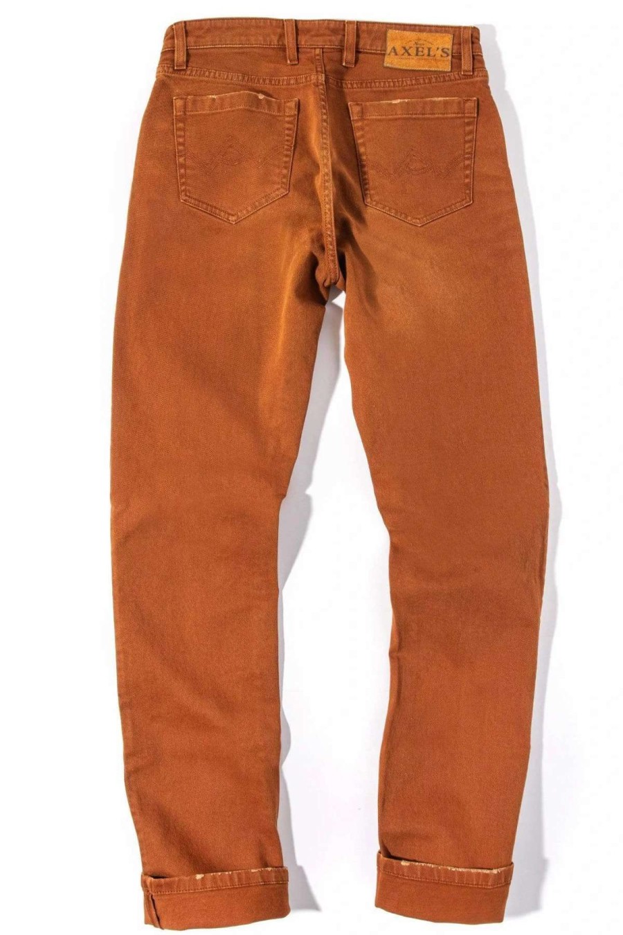 Pants & Denim * | Axels Premium Denim Silverton Colored Denim In Ruggine