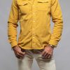 Snap Shirts * | Axels Premium Denim Brooks Corduroy Snap Shirt In Girasole