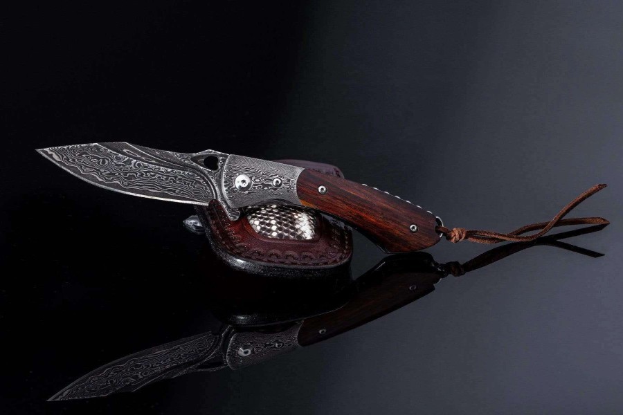 Accessories * | Jbknives Cocobolo Folding 3 Blade