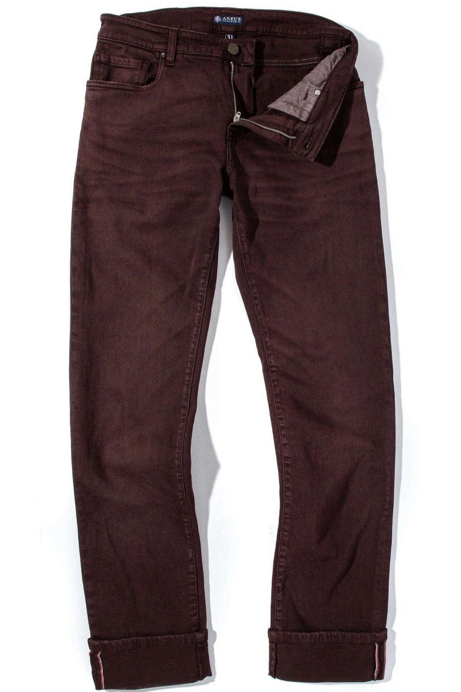 Pants & Denim * | Axels Premium Denim Tucson Selvedge Denim In Mosto