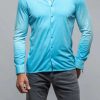 Polo Shirts * | Georg Roth Cambria Button Up Polo In Turquoise