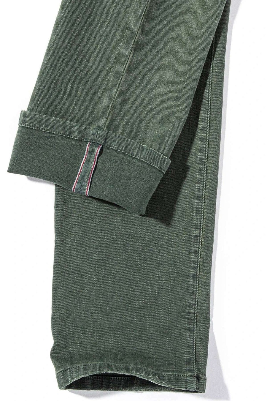 Pants & Denim * | Axels Premium Denim Tucson Selvedge Denim In Verde Loden