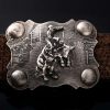 Accessories * | Comstock Heritage Ao Wyatt Hb Trophy Buckle Silver