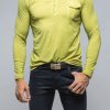 Polo Shirts * | Dune Cafe Paco Ls Polo Shirt In Avocado